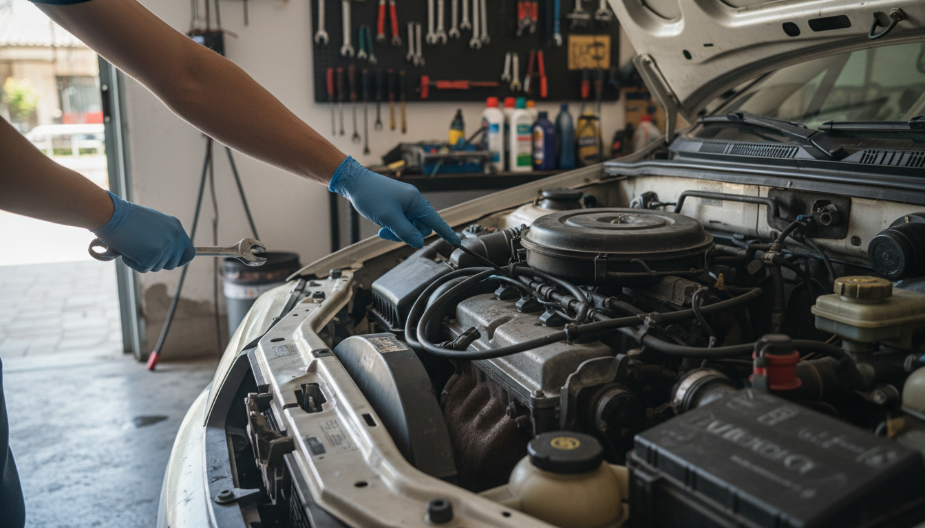 Carro tremendo em marcha lenta: o que verificar em 5 passos