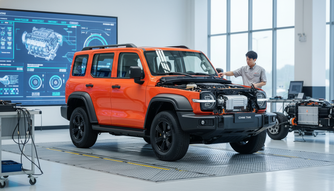 GWM Tank 300 ficha técnica: análise detalhada e completa